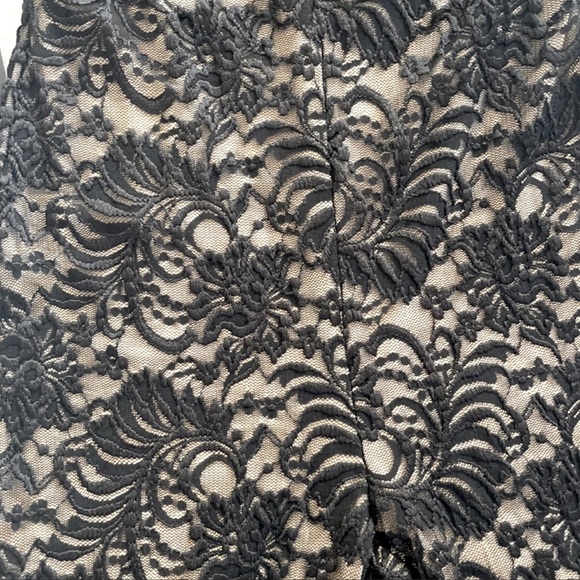 BEBE ONE SHOULDER LACE CATSUIT - Picture 4 of 4